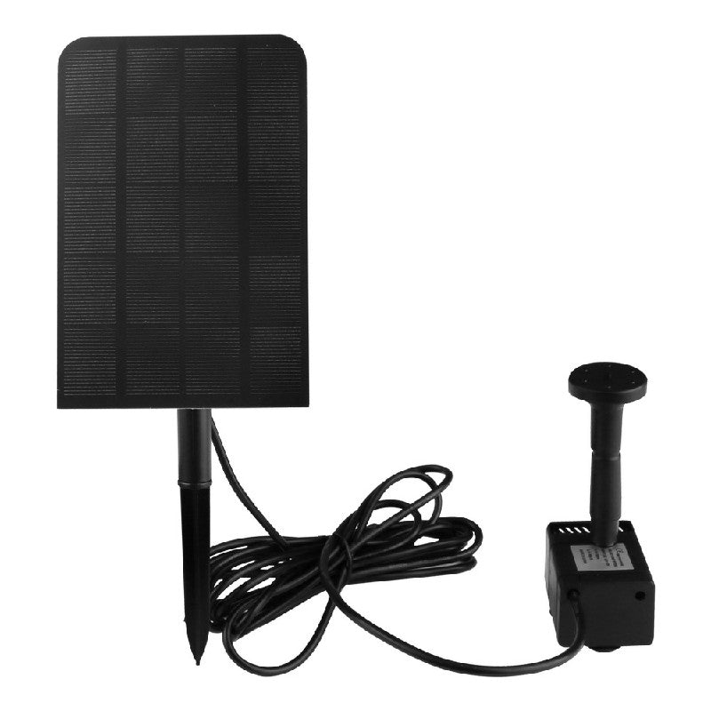 2.5W Solar Panel Powered Water Pump Garden Pool Pond Fish Aquarium Fountain